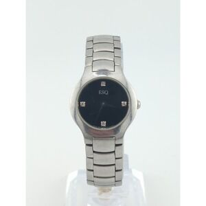 ESQ by Movado ES231 Steel Silver Tone 25mm Women's Watch Swiss Made